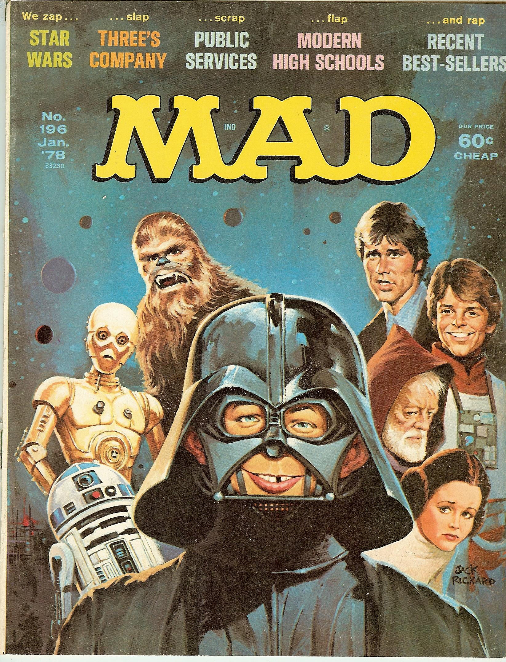 MAD Magazine #196 Jan 1978 Star Wars