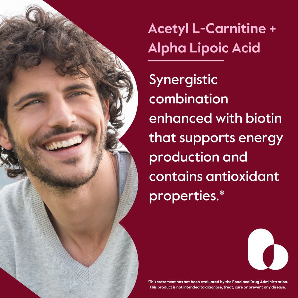 Acetyl L-Carnitine 500mg & Alpha Lipoic Acid 200mg Barbados | Ubuy