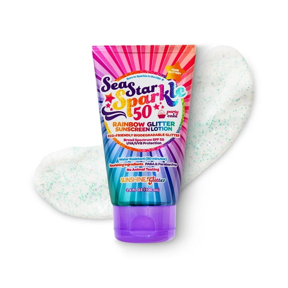 Protector solar Sunshine & Glitter Seastar Sparkle SPF 50 100 ml