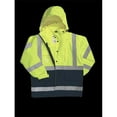 thumbnail image 1 of Parka de Pluie 2W 736C-3 XL 100 pour Cent Imperméable Classe 3 - Lime et Bleu - Très Grand, 1 of 1
