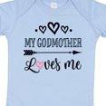 thumbnail image 4 of Inktastic My Godmother Loves Me Godchild Boys or Girls Baby Bodysuit, 4 of 5