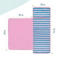 thumbnail image 6 of Wildkin Velour Nap Mat for Toddler Boys and Girls (Pink Stripes), 6 of 8