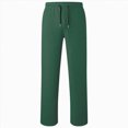 thumbnail image 5 of Child Boys Baggy Sweatpants Solid Color Casual Joggers Athletic Pants 5-16 Years Kids Open Bottom Straight Leg Fall Winter Pants Kids Sweatpants Size 5-6 Years, 5 of 5