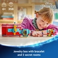thumbnail image 4 of LEGO Disney Snow White’s Jewelry Box, Snow White and Evil Queen Mini Doll Figures Included, Birthday Gift for Girls and Boys Ages 6+, 43276, 4 of 8