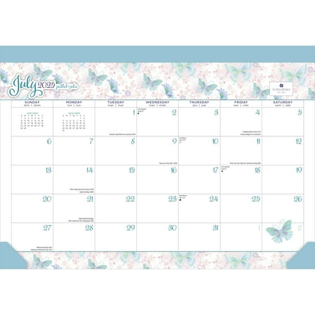 House of Turnowsky | 2026 14x10" 18 Months Academic Desk Pad Calendar | July 2025 - December 2026