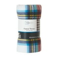 thumbnail image 4 of Mainstays Tartan Plaid Fleece Throw Blanket 50" x 60" All Ages, 4 of 7
