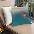 thumbnail image 1 of Ahgly Company State Michigan Coussin d'Extérieur, 18 Pouces par 18 Pouces, 1 of 6