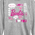 thumbnail image 3 of Barbie - Barbie Valentine's Collage - Toddler And Youth Long Sleeve Graphic T-Shirt, 3 of 5