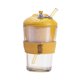 thumbnail image 3 of Taza de vidrio Con tapa perfecl vaso de vidrio creativo 301-400 ml Estilo A, 3 of 8
