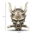 thumbnail image 4 of 3 Piezas Etiqueta Engomada Cola Fantasma Samurai Metal, 4 of 8