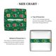 thumbnail image 5 of Balery Milk Tea Porta Pañuelos de Cuero con Estampado – Funda Moderna Cuadrada para Caja de Pañuelos, Dispensador 5x5x5'', 5 of 7