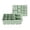 Green, variant on For Clear Large Ice Cubes – Silicone Tray For Freezer Easy Release And Stackable Design Reusable Party Super Cubes Extra Large Silicone Freezing Tray Silicone for Baby Food Small for Crafts Acrylic