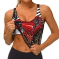 thumbnail image 3 of Balery tractor Sujetadores deportivos con espalda cruzada para mujer, acolchados, sin costuras, de alto impacto, ideales para yoga, gimnasio, entrenamiento y fitness.-Small, 3 of 8