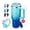 Ocean Blue, variant on 40 oz Leak-Proof Travel Tumbler with Handle & Flip Straw - Insulated Stainless Steel Mug Keeps Drinks Cold 34 Hours & Hot 10 Hours, Water Bottle Fits Car Cup Holder for All-Day Hydration at Work, Gym