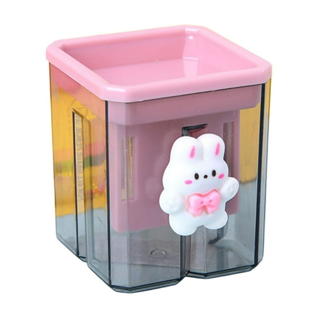 Staron Double Hole Pencil Sharpeners, Small Portable Cute Pencil Sharpeners Manual, Compact Colored Handheld Pencil Sharpener