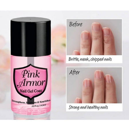Pink Armour Nail Nutrition Gel Polish Remedy Fix Protective Layer Keratin