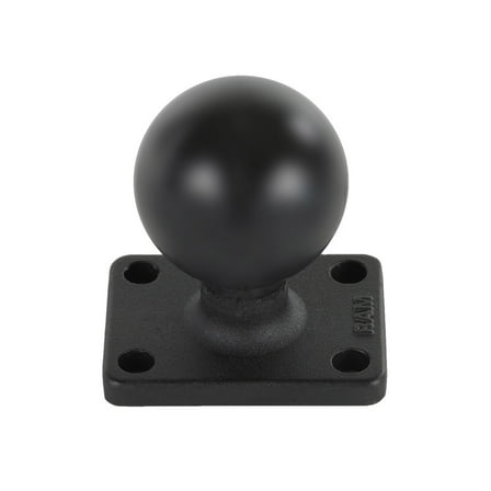 RAM-202U-152 RAM Mounts Ball Base with 1" x 1.5" 4-Hole Pattern and C-Size 1.5-Inch Ball