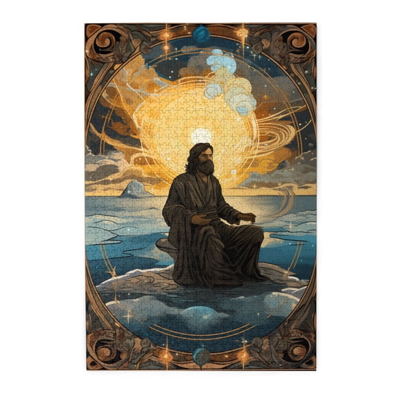1000 PCS Classic Tarot Card Puzzles For Adults 1000 Pieces,Stunningly Vibrant Colors,Relieve Stress And Enjoy The Fun Of Solving Puzzles,Ideal For Relaxation And Family Fun,Wooden Puzzle