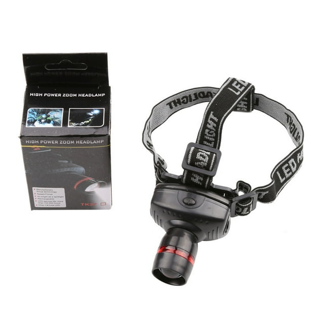 High-Powered 3W LED Telescopic Headlamp for Outdoor Camping Fishing and Nighttime Exploration