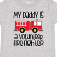 thumbnail image 4 of Inktastic Volunteer Firefighter Daddy Boys or Girls Toddler T-Shirt, 4 of 5