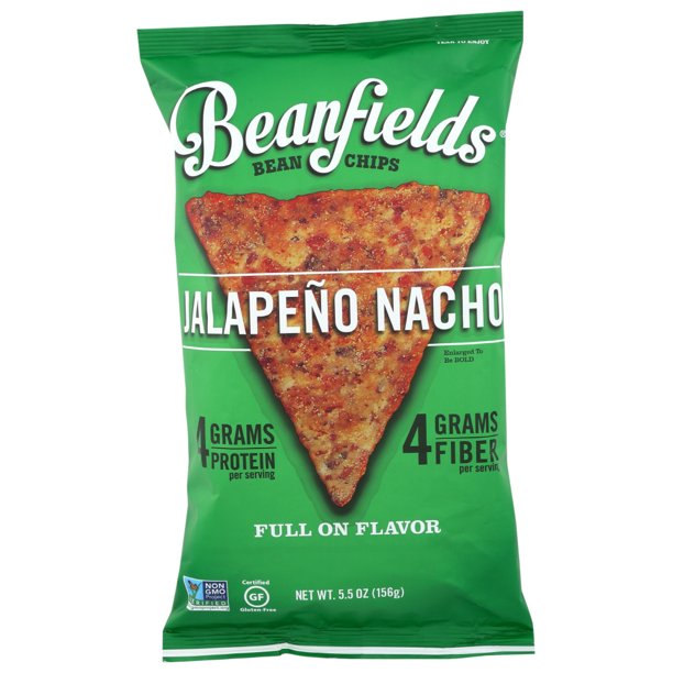 Beanfields Bean And Rice Chips Jalapeño Nacho, 5.5 Oz