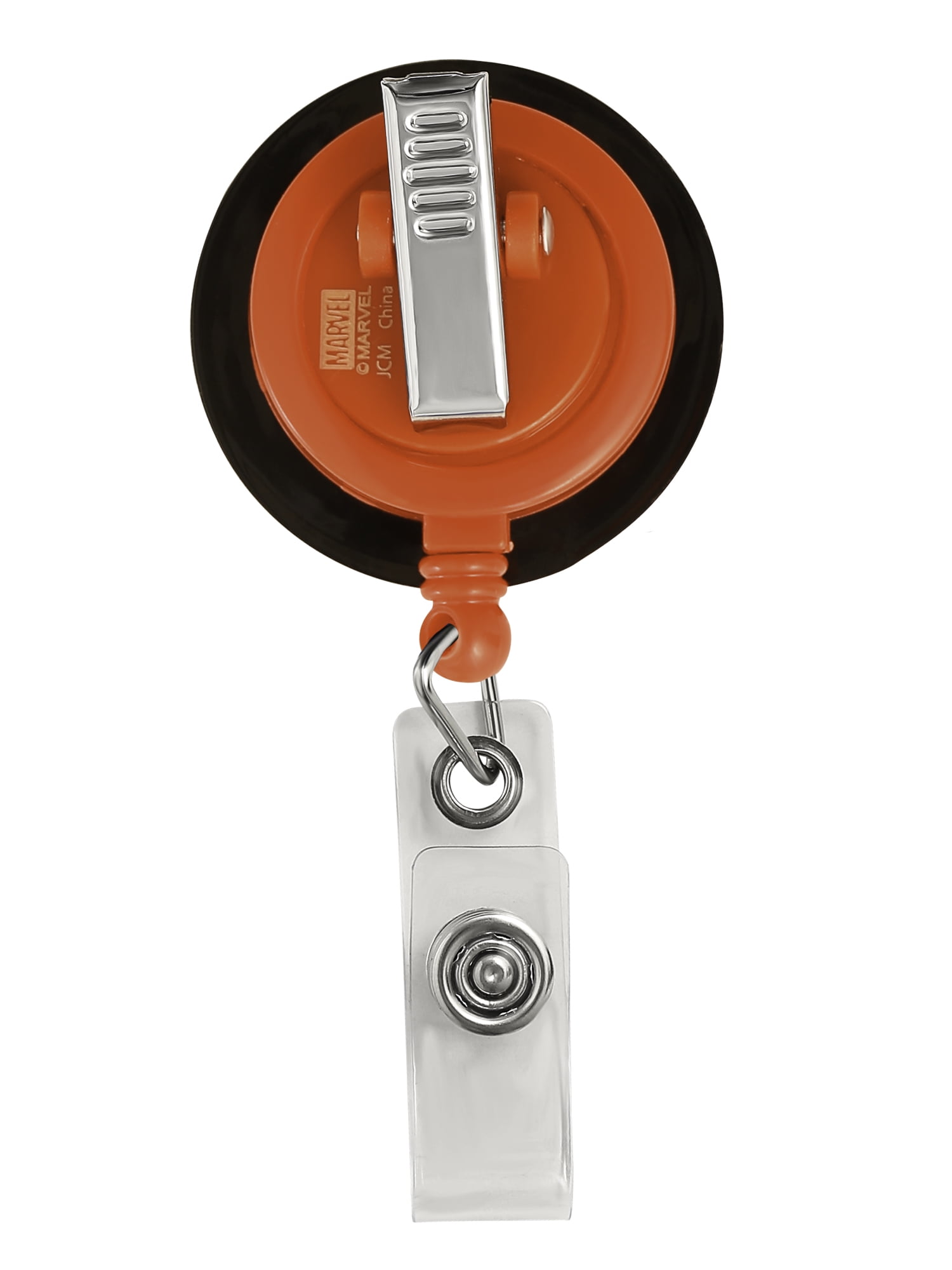 Marvel Men's Retractable Spider-Man Badge Reel with Alligator Clip