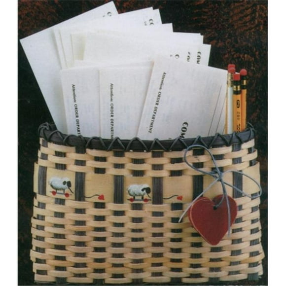 Commonwealth Basket 12800-12840 Burgundy Hill Basket Kits-Panier Mural 9 Po.x7 Po.