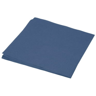25 Sheet Origami Paper Double Sided Navy Blue 10x10 Inch Square Sheet for Art Craft Project