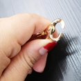 thumbnail image 2 of tredstone 4pcs zinc alloy lobster claw clasp Swivel Trigger Clips Snap Hooks Golden, 2 of 9