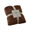 thumbnail image 4 of Anti-Cat Scratch Solid Color Sofa Blanket Flannel Plush Blanket Gift Blanket, 4 of 9
