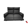 thumbnail image 4 of Levoluxe Sereno Causeuse Inclinable 2 Places de 57,5 Po en Jaxxon Fumée, 4 of 6
