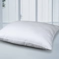 thumbnail image 1 of CottonLux 500 Thread Count Feather Core and Cotton Filled Bed Pillow Good for All Sleepers, Self Cooling, Queen, 1 of 2