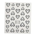 thumbnail image 3 of Pegatinas para decoración de uñas con forma de corazón jinwen accesorios para uñas negro, 3 of 8