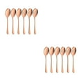 thumbnail image 2 of ZheElen 6pack/lot Stainless Steel Spoons Safe And Reliable Utensils For Versatile Rose Gold 2Set, 2 of 6