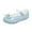 Sky Blue, variant on REDARER Jelly Shoes for Girls Birthday Sandals for Girls Toddler Glitter Sandals Dress Sandals,4-4.5 Years