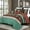 Aulani, variant on 7-Piece Western Style Comforter Set – Teal & Brown Star Embroidery with Horseshoe & Barbed Wire Motifs – Soft Microfiber Bedding with OEKO-TEX Certified (Eshcol, Queen)