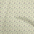 thumbnail image 1 of oneOone Cotton Flex Light Beige Fabric Floral Craft Projects Decor Fabric Printed By The Yard 40 Inch Wide, 1 of 4