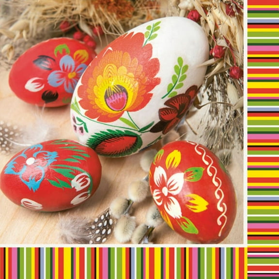 Keep Unique Easter Delight Napkins Luncheon Decoupage Assorted Colors, 20/Pack