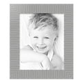 thumbnail image 2 of ArtToFrames 16" x 20" Steel Ripple Brushed Picture Frame, 16x20 inch Silver Wood Poster Frame (WOM-5269),  Pack, 2 of 7