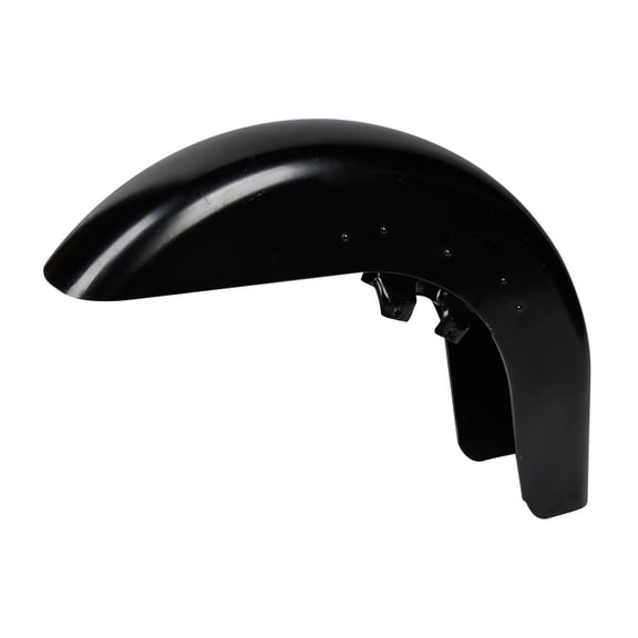 Unpainted Black Front Fender Fit For Harley Touring Road King Glide FLHR 89-2013