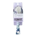 thumbnail image 2 of (4 pack) Conair Impressions Mid-Size Cushion Hairbrush with Nylon Bristles, Blue Floral Print, 1 Ct, 2 of 9
