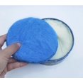 thumbnail image 5 of Almohadillas aplicadoras de microfibra para detalles de automóviles, aplicador de cera para automóviles, 4,95 pulgadas de diámetro, 3 piezas, azul, bolsillo para cinturón, 5 of 5