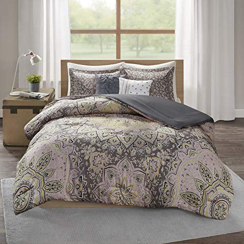 Details about   Intelligent Design Cozy Comforter Casual Boho Medallion Floral Design Modern All 