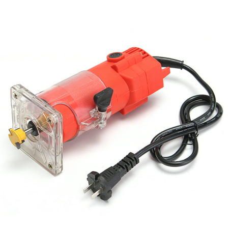 220V 300W 30000RPM 1/4inch 6.35mm Electric Hand Trimmer Router Edge Wood Laminate Palm Router Joiners Tool