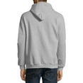thumbnail image 6 of Hanes Men's and Big Men's Ecosmart Fleece Pullover Hoodie Sweatshirt, up to Size 5XL, 6 of 6