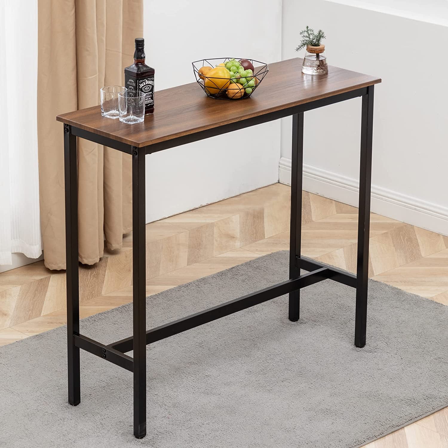 Buy Andeworld Modern Rectangle Bar Table Kitchen Dining Table 41 Bar