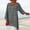 Grey, variant on MRULIC womens t shirts Women Plus Size Long Sleeve Irregular Hem Linen Baggy Blouse Shirt Ladies Summer Tunic Tops Womens t shirts Black + US：12-14