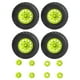 thumbnail image 2 of Neumáticos de goma para camiones RC, 4 piezas 1/10 RC Short RC Neumáticos para camiones de recorrido corto Neumáticos para camiones RC de recorrido corto Artesanía superior, 2 of 9
