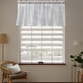 thumbnail image 6 of Fine Woven Screen Curtains, Through Rod Curtains, Sheer Window Treatments, Lightweight + Breathable, Modern Design, for Home/Office Use, Light Filtering, Privacy Curtains | Elegant Room Aestivo, 6 of 7