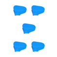 thumbnail image 2 of Decodeary Waterproof Latex Shoe Covers Reusable Non Slide Rain Cover Cycling Sports Protector Outdoor Soft Sole Boot Kids Blue L 5Set, 2 of 6